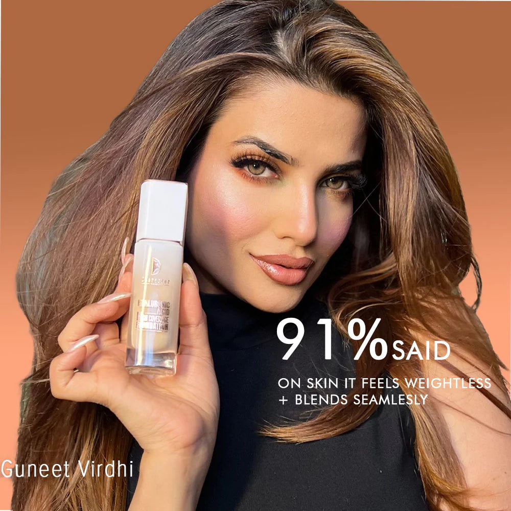 Character Hayaluronic Acid High Coverage Foundation - HCF004 - فاونديشن عالي التغطيه